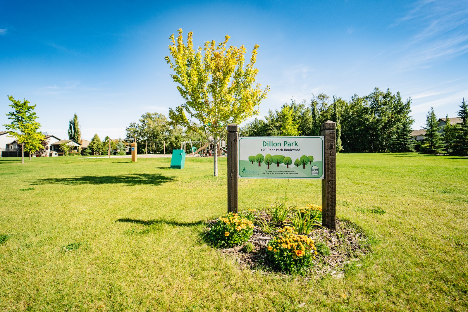 Trail and natural areas at Deer Park Estates
