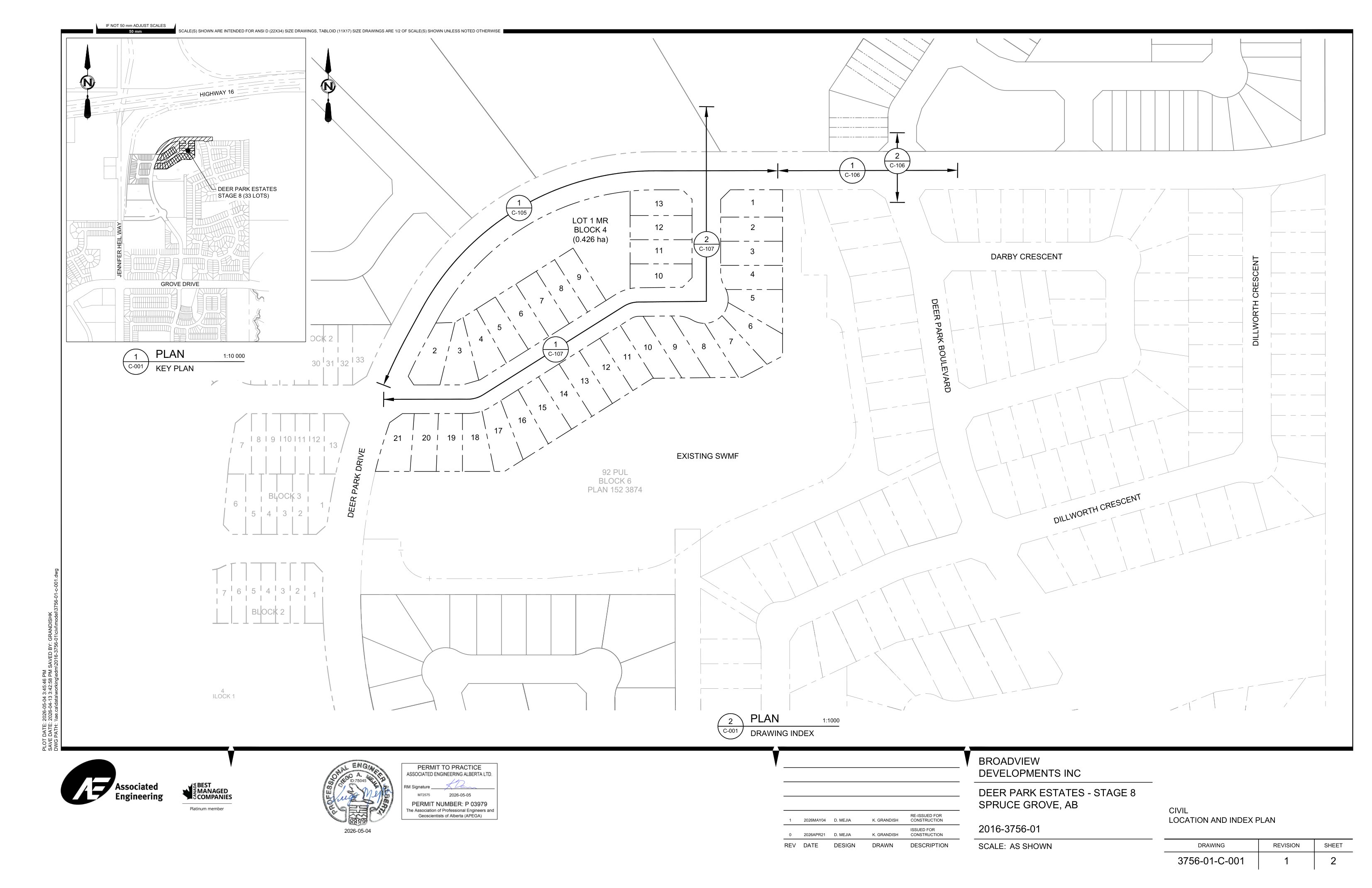 Location & Index Plan